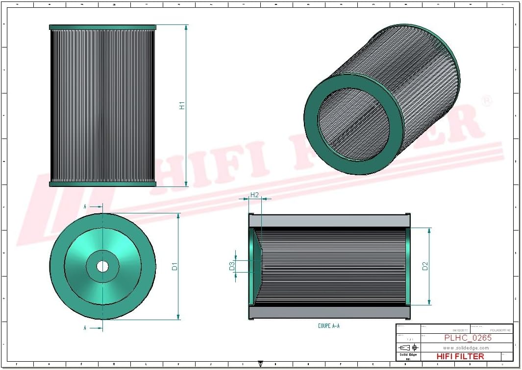 HIFI FILTER Hydraulikfilter SH 53416