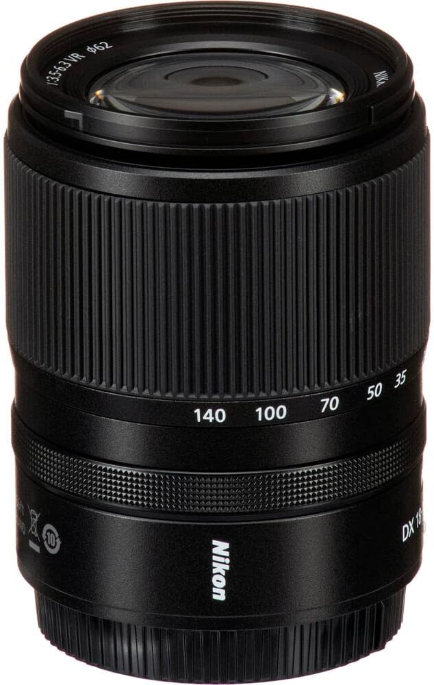 Nikon NIKKOR Z DX 18-140mm 1:3,5-6.3 VR, Schwarz, JMA713DA Single, Single