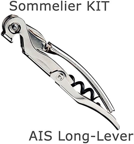 AIS Sommelier-Set mit Tastevin und Korkenzieher chromfarben