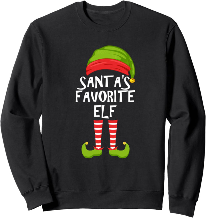 Lieblingselfe des Weihnachtsmanns passend zur Familie Weihna Sweatshirt