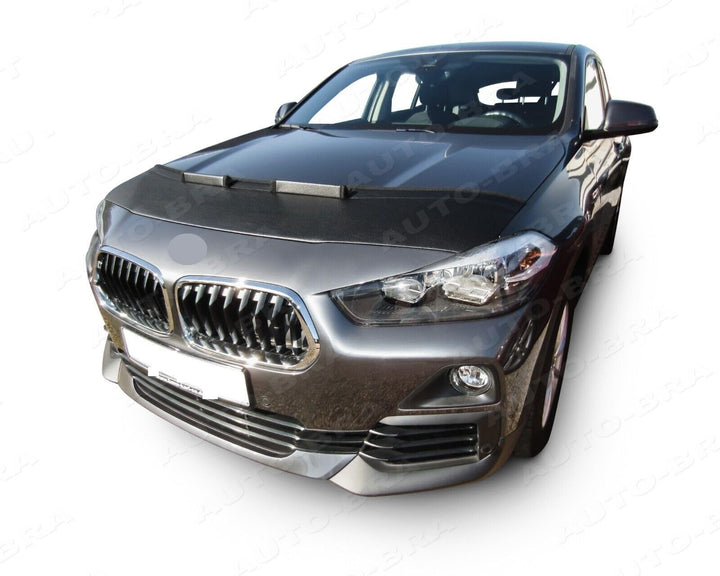 Auto-Bra AB3-00710 kompatibel mit BMW X2 F39 Bj. 2018 - Haubenbra Steinschlagschutz Tuning Bonnet Br