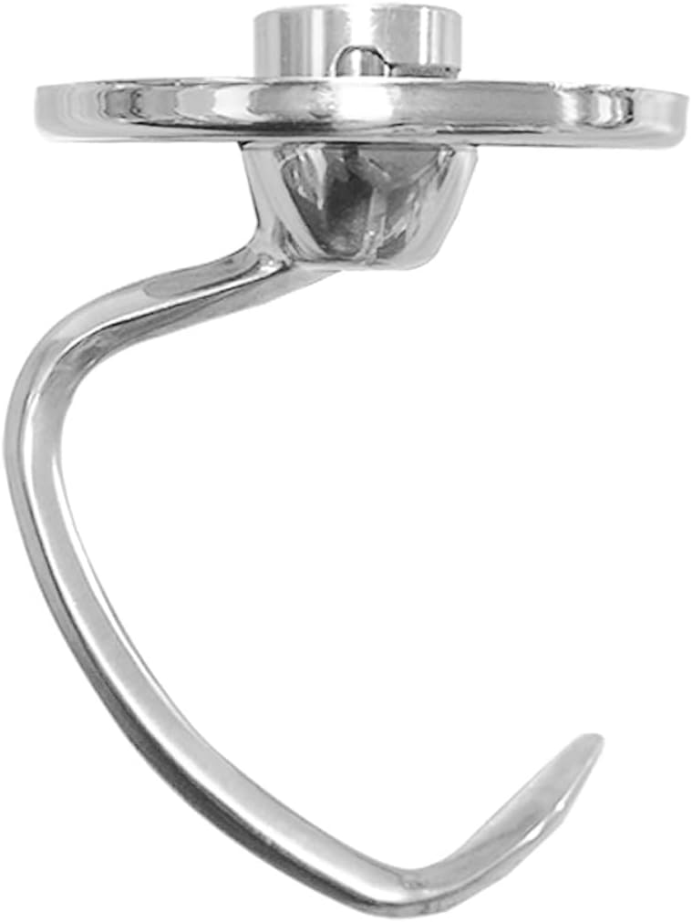 Knethaken für Kitchenaid-Mixer, passend für 4,5–5 Qt, Kitchenaid-Zubehör, Haken, Edelstahl-Spiral-Kn