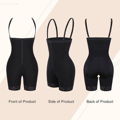 FeelinGirl Miederhose Stark Formend Hohe Taille Shaping Hose Bauchweg für Damen Shapewear mit Abnehm