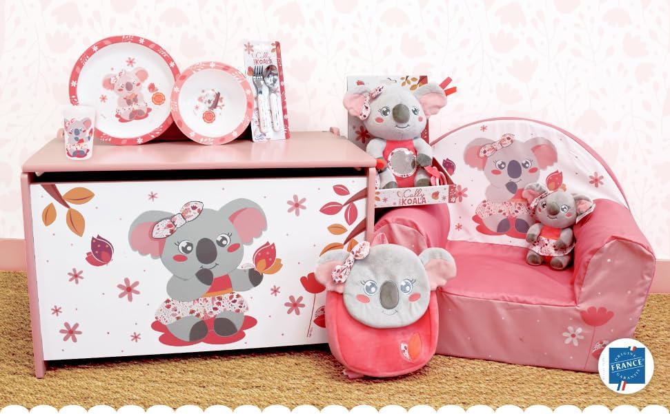 Jemini 023924 Cally Mimi Koala Plüschtier Aktivitäten +/-24 cm, Rosa