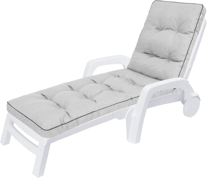 Liegenauflage, Auflage für Gartenliege 200 x 55 x 8 cm, Auflagen für Deckchair, Polsterauflage für S