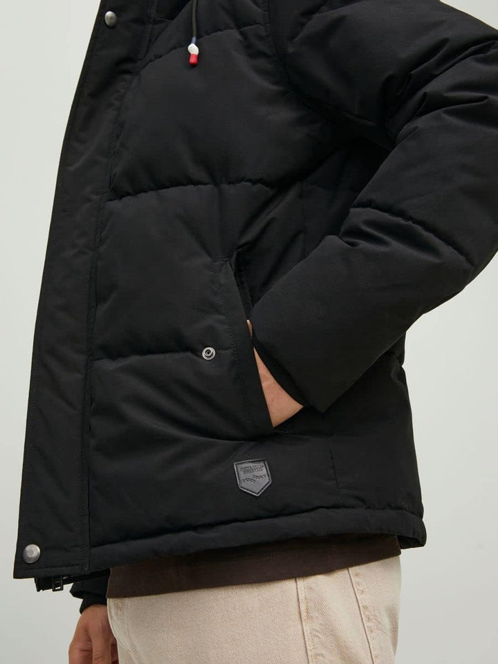 JACK & JONES Timo Puffer Jacket S Schwarz, S Schwarz