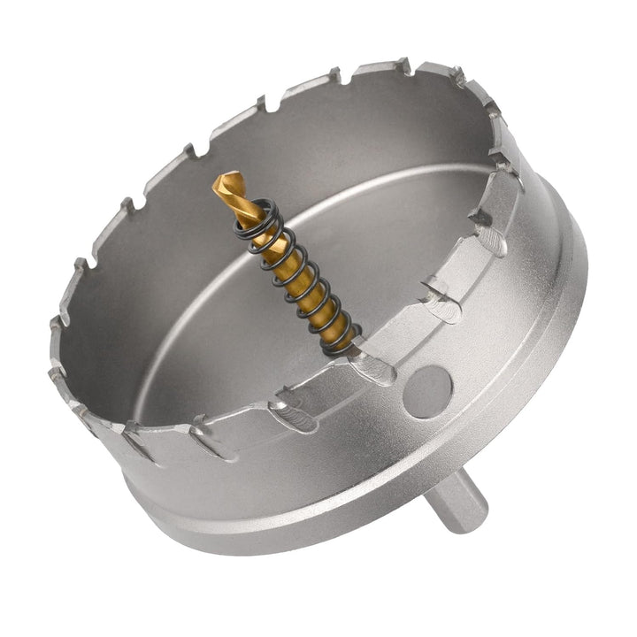 125mm Lochsäge Hartmetall-Bohrer, TCT-Metall Lochsäge Bohrer für Edelstahl, Eisen, Legierung, Holz,