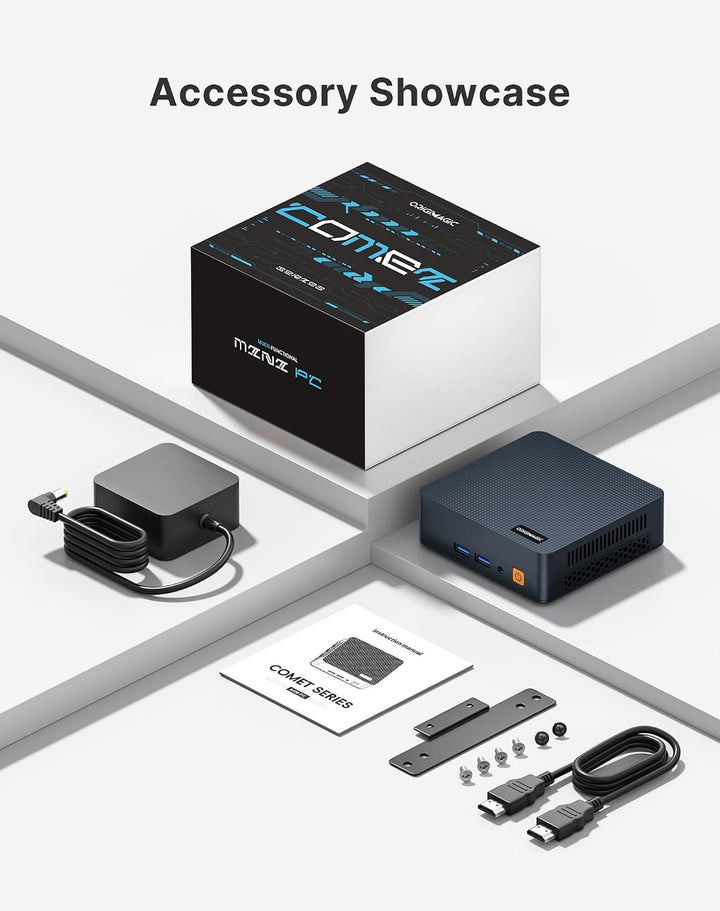 Mini PC C7 Intel Core 3 100U Plug and Play 16 GB 512 GB Windows 11 100U 16+512GB, 100U 16+512GB
