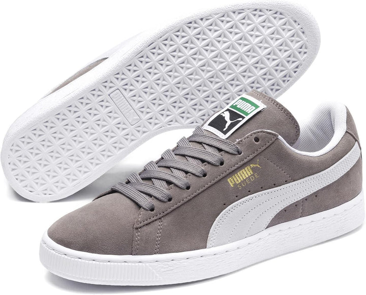 Puma Classic 356568, Unisex-Erwachsene High-Top Sneaker 38.5 EU Steeple Gray White