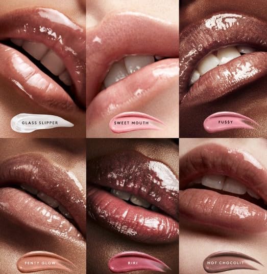 Fenty Beauty Original Bomb Universal Lip Luminizer Lipgloss 9 ml von Bella (04$WETT MOUTH, 9 ml (1er