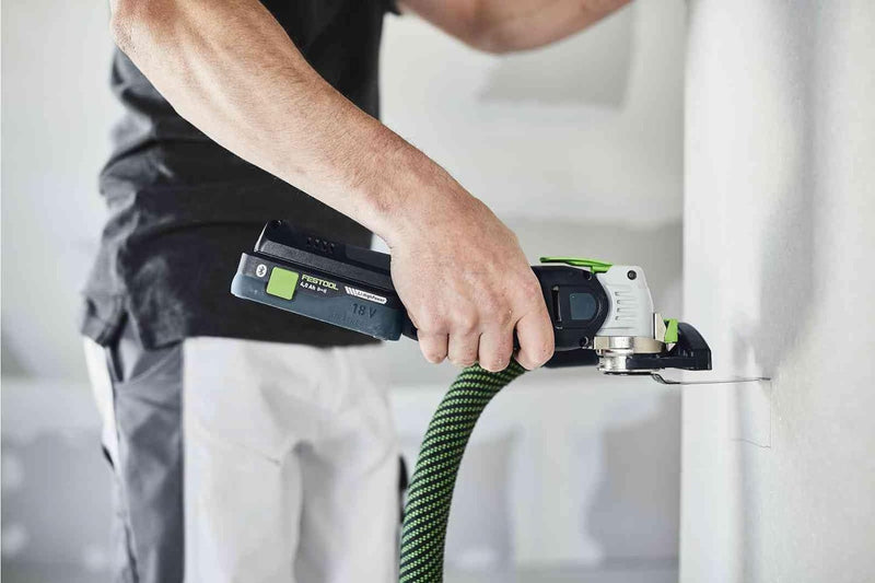 Festool Akku-Oszillierer OSC 18 HPC 4,0 EI-Set VECTURO (mit Akkupack, Schnellladegerät, Absaugvorric