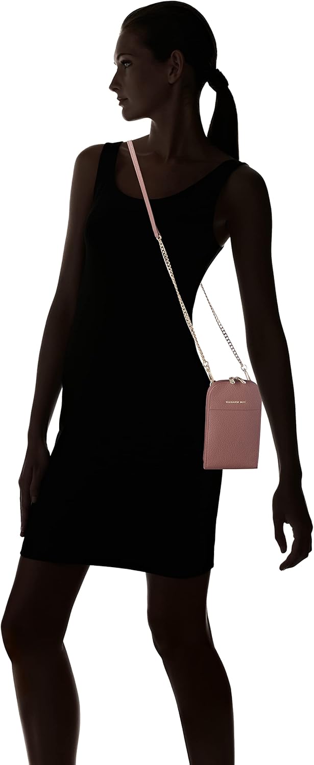 Mandarina Duck Damen Mellow Leather Vertical Holder Balsamic, Balsamic
