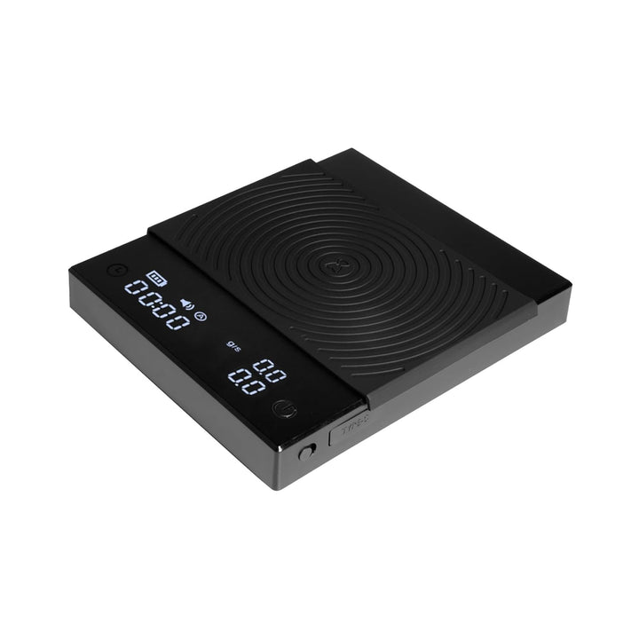 TIMEMORE Kaffeewaage Basic 2.0 Elektronische Espressowaage mit Wasserdurchflussmenge und Timer-Funkt