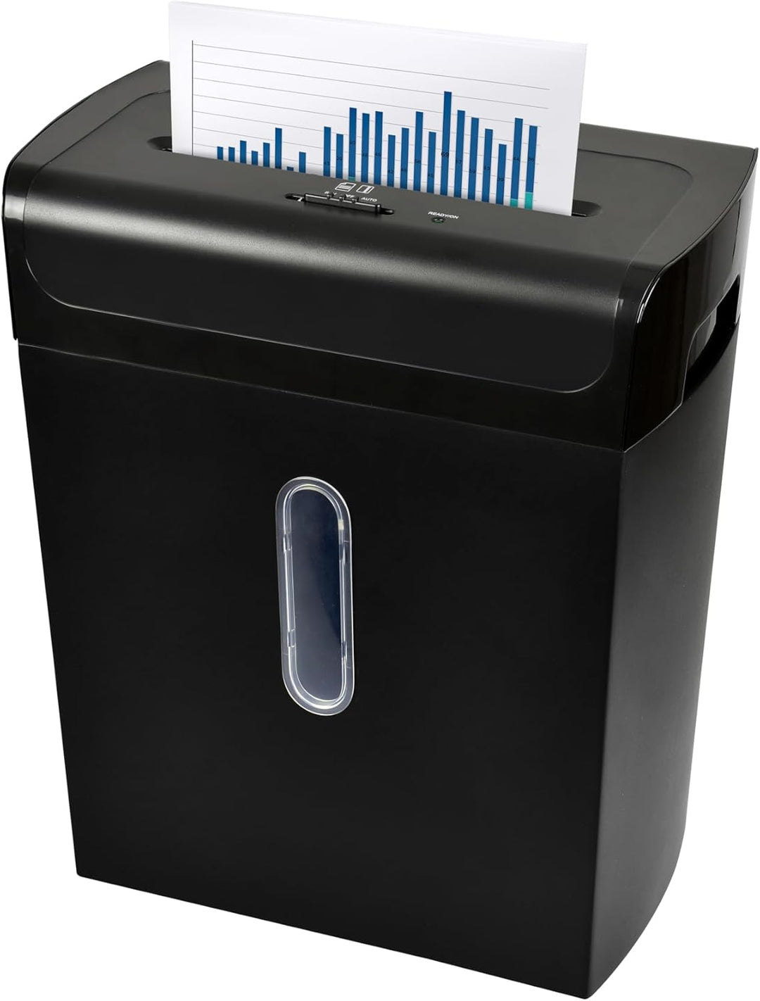 monolith 190MOLU144 - Aktenvernichter mit Auffangbehälter 20 L, Schredder mit Cross Cut Partikelschn