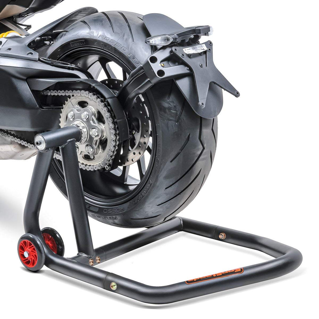 ConStands - Motorrad Montageständer für Ducati Supersport/S 17-20 Schwarz Hinterrad Einarmständer Si