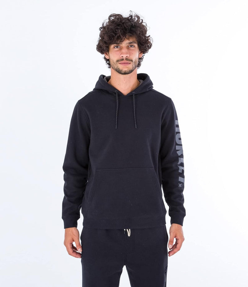 Hurley Herren Acadia Heat Po Pullover Sweater S Schwarz, S Schwarz