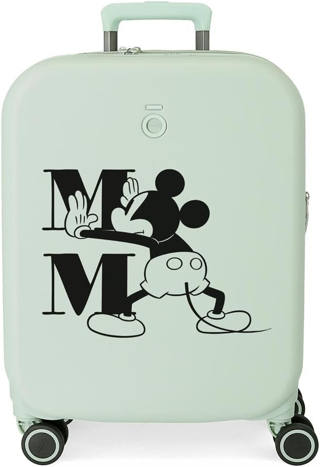 Disney Mickey Happiness Anpassbarer Koffer Grün, Koffer Grün