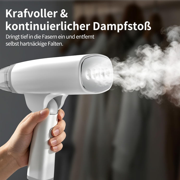 MRUN BONE Steamer Dampfglätter, 1300W Dampfbügeleisen Reisebügeleisen Steam iron, 5s Blitzschnelles