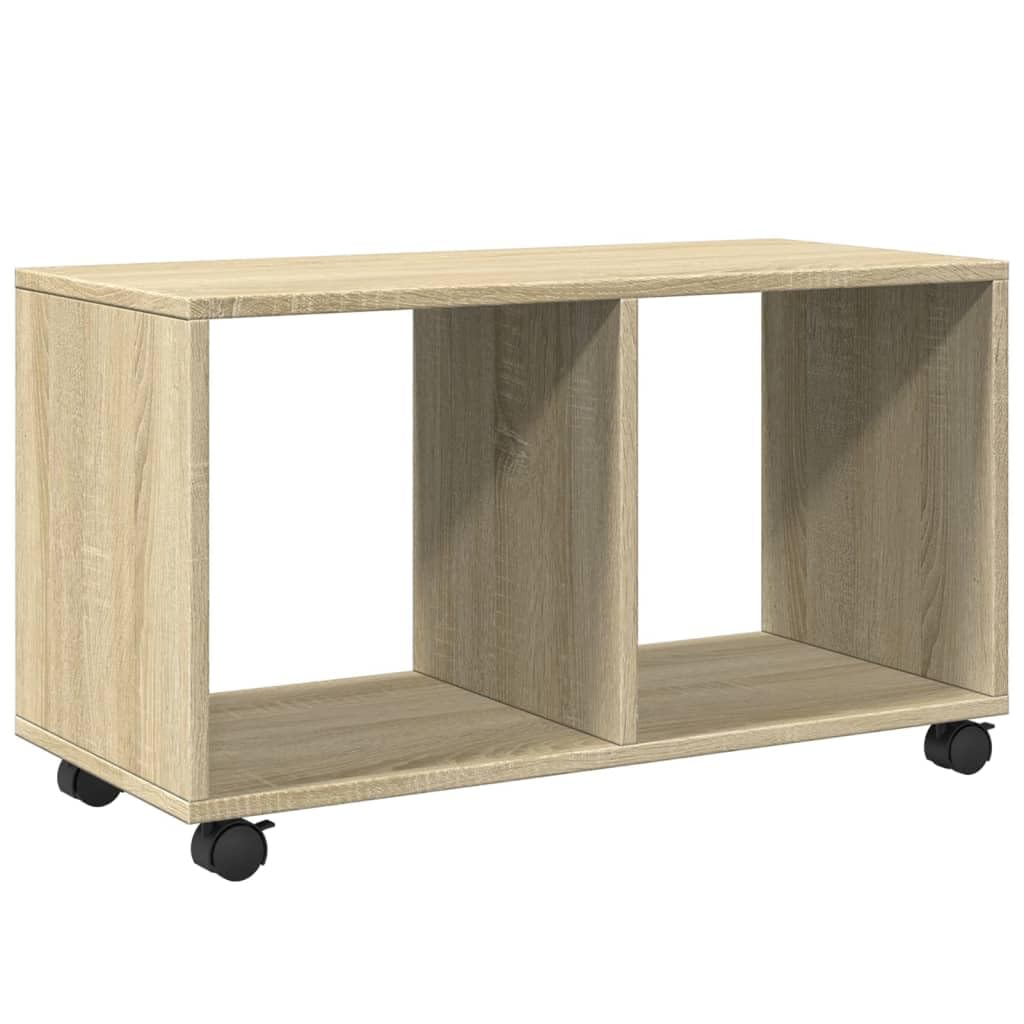 vidaXL Rollschrank, Rollcontainer mit Offenem Design, Aktenschrank für Büro Wohnzimmer, Büroschrank