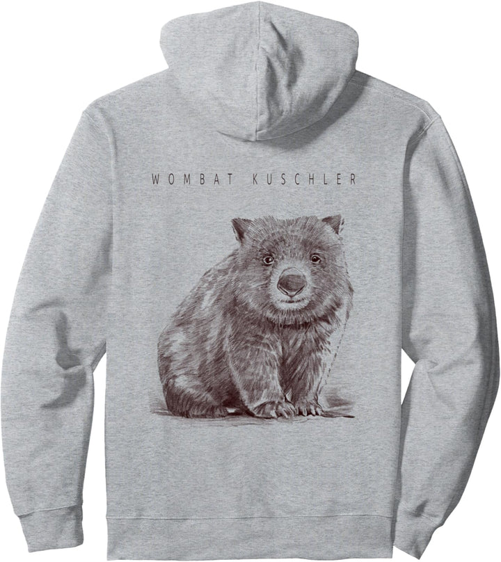 Wombat Kuschler Australien Wombat Pullover Hoodie