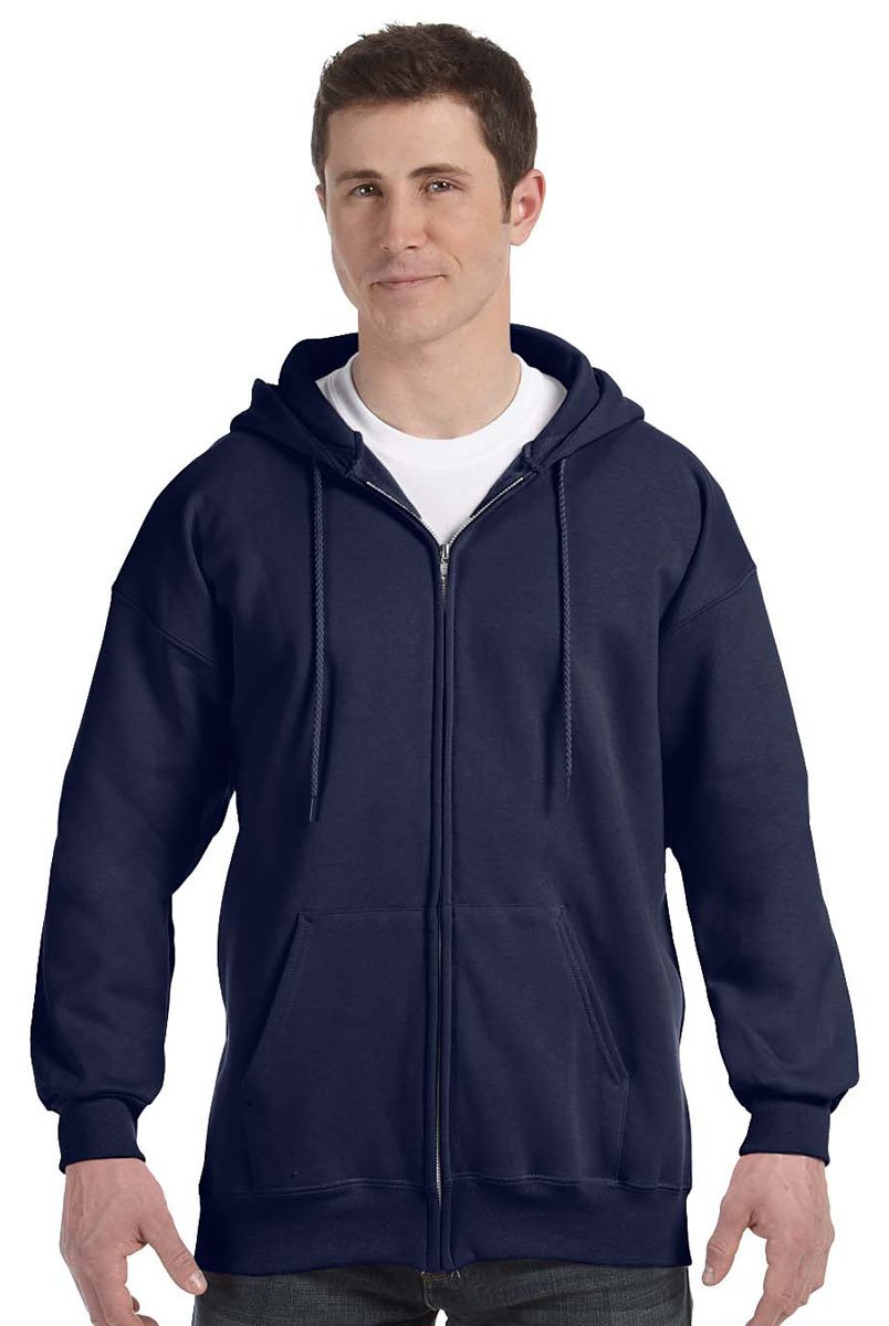 Hanes Herren Kapuzen-Sweatshirt M Dunkles Marineblau, M Dunkles Marineblau