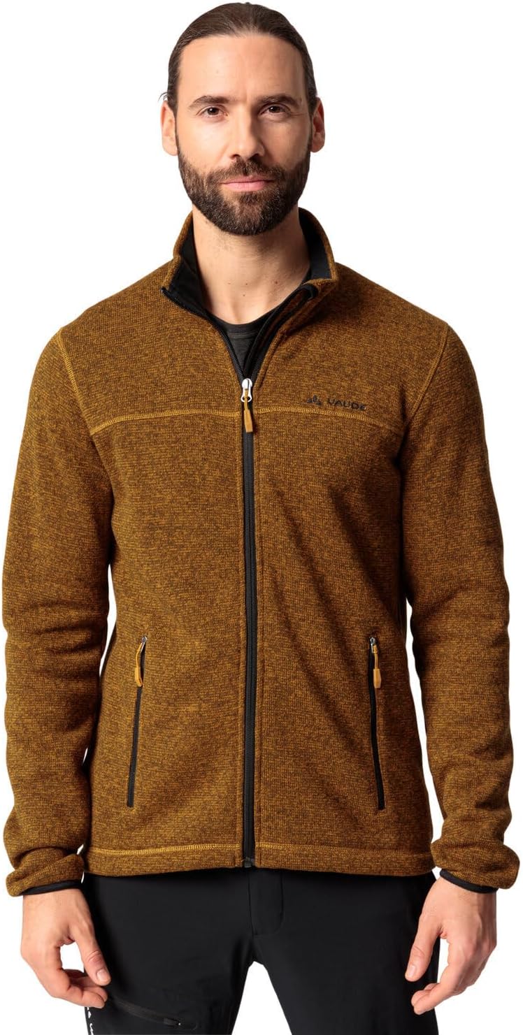 VAUDE Men's Rienza Jacket III - Fleecejacke Herren S silt brown, S silt brown