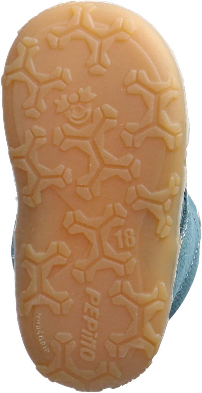 RICOSTA Mädchen und Jungen Stiefel CORANY, Kinder Lauflernschuhe, Weite: Mittel, lose Einlage, terra