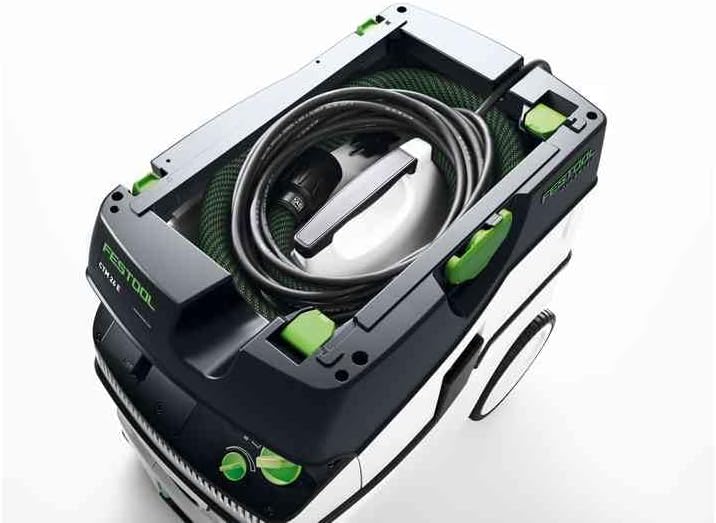 Festool Absaugmobil CTM 26 E CLEANTEC (mit Hauptfilter, SELFCLEAN Filtersack, Saugschlauch glatt Ø 2