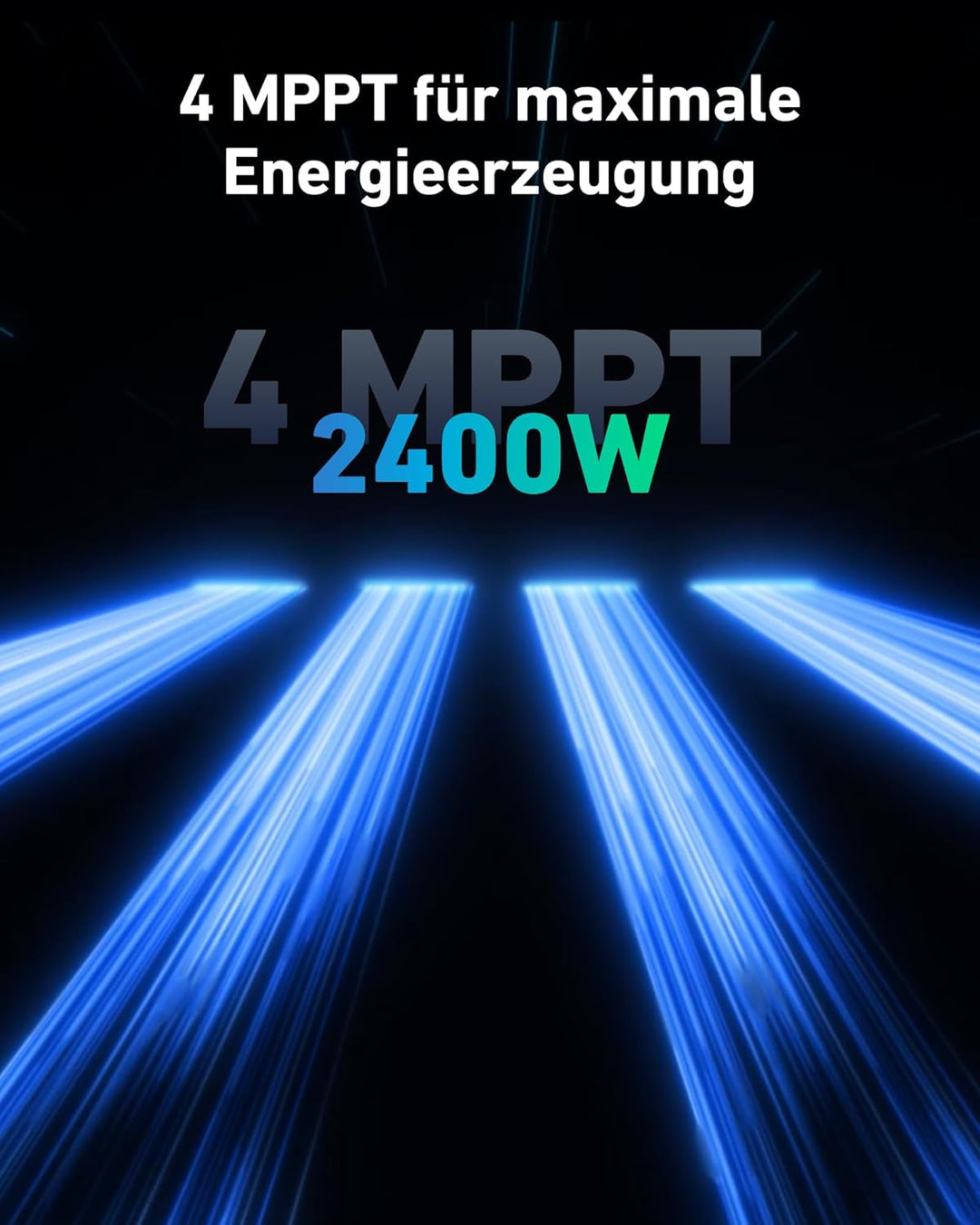 Anker SOLIX Balkonkraftwerk mit Speicher (1170W | 1600Wh), Solarbank 2 E1600 Pro (1600Wh), 2× RS50S
