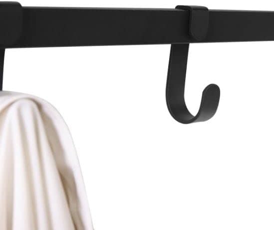 MAZAZU XL Wandgarderobe - Industrial Design mit Ablage und 5 Haken für Jacken und Accessoires - Plat