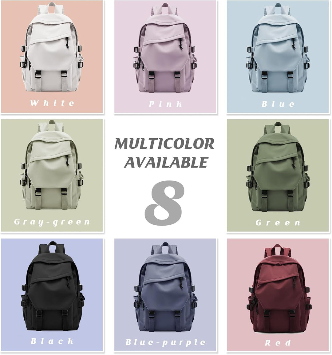 Leichte Schultasche Casual Daypack College Laptop -Rucksack für Männer Frauen Wasserfestes Reise Ruc