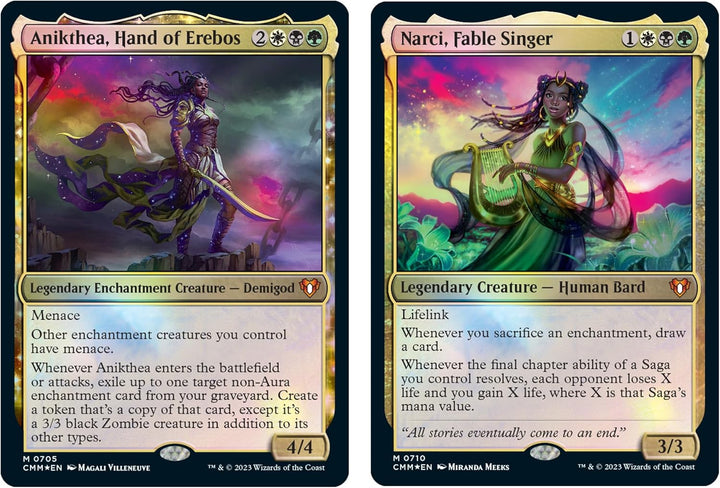 Magic: The Gathering Commander Masters Commander Deck - Enduring Enchantments (2-Card Collector Boos