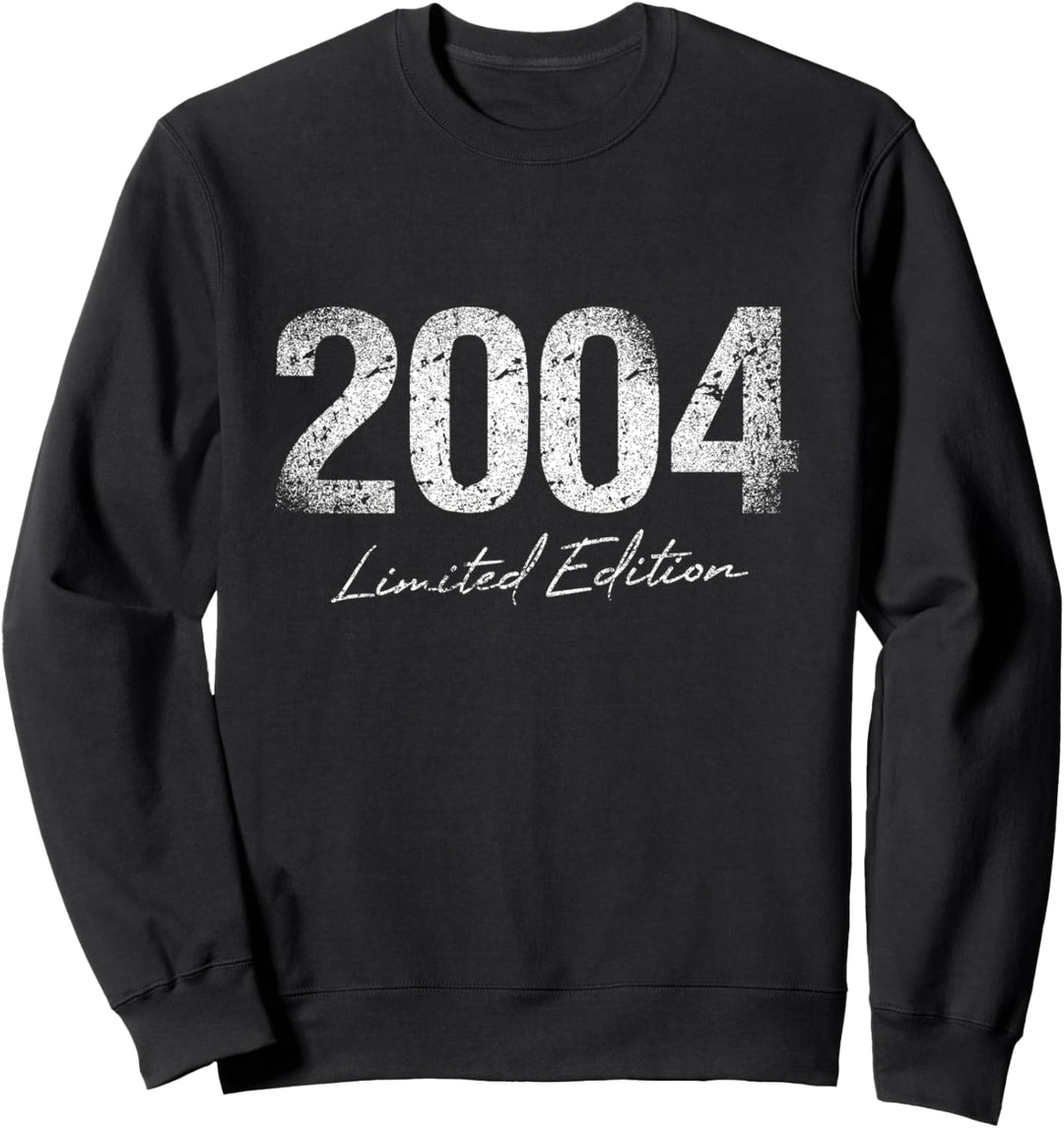 Geburtstag 2004 Limited Edition Geschenk Used Grunge Vintage Sweatshirt