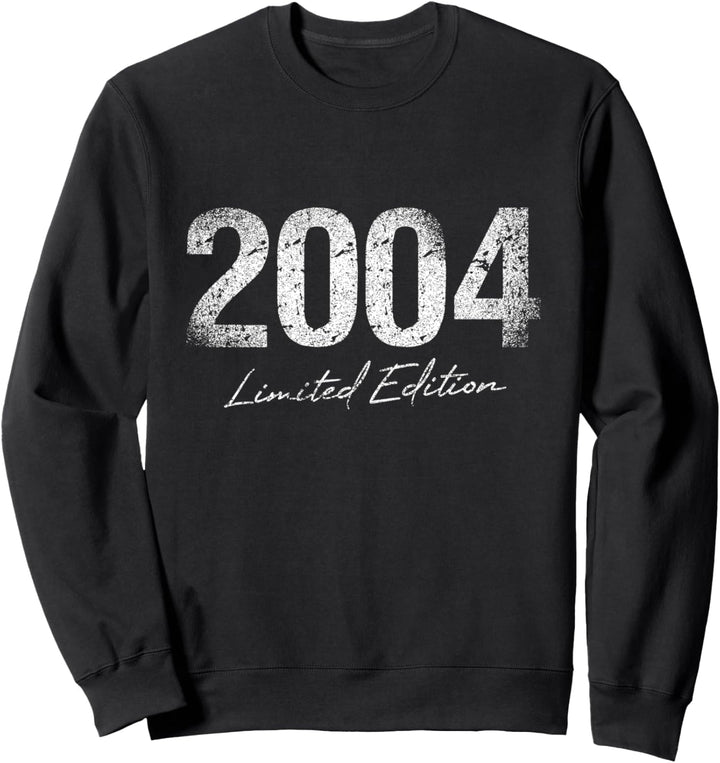 Geburtstag 2004 Limited Edition Geschenk Used Grunge Vintage Sweatshirt
