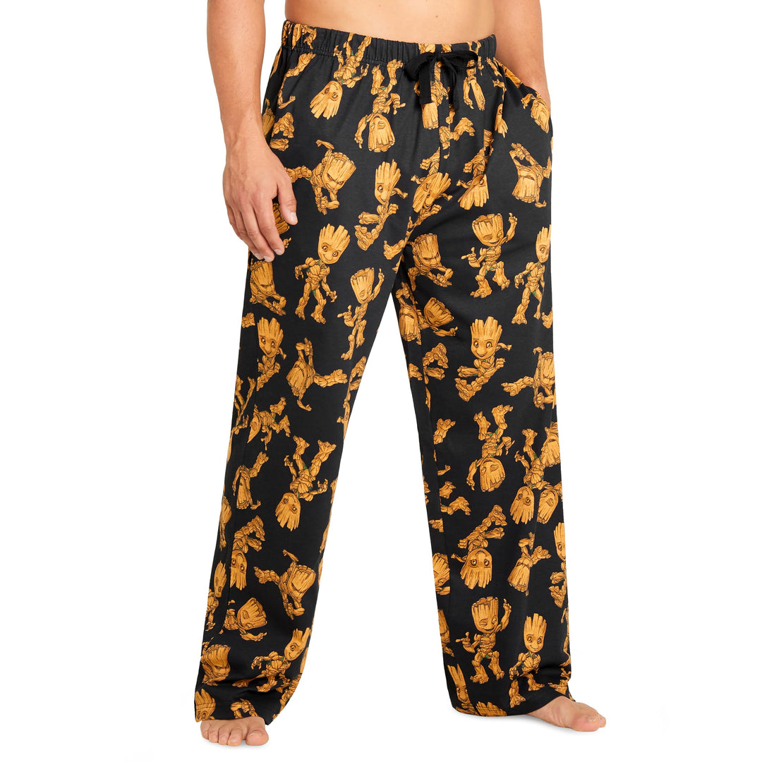 Marvel Avengers Schlafanzughose Herren lang, bequeme Pyjama Hosen - Geschenke für Männer &amp; Teenager