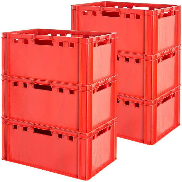 Fleischkiste E3 Fleischkiste Rot Fleischerkiste Fleischkisten Kiste Fleischkiste Eurobox Lebensmitte