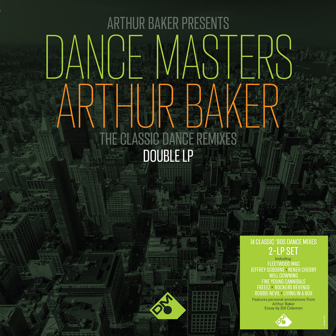 Arthur Baker Presents Dance Masters: Arthur Baker The Classic Dance Remixes - 140gm Double, Vinyl