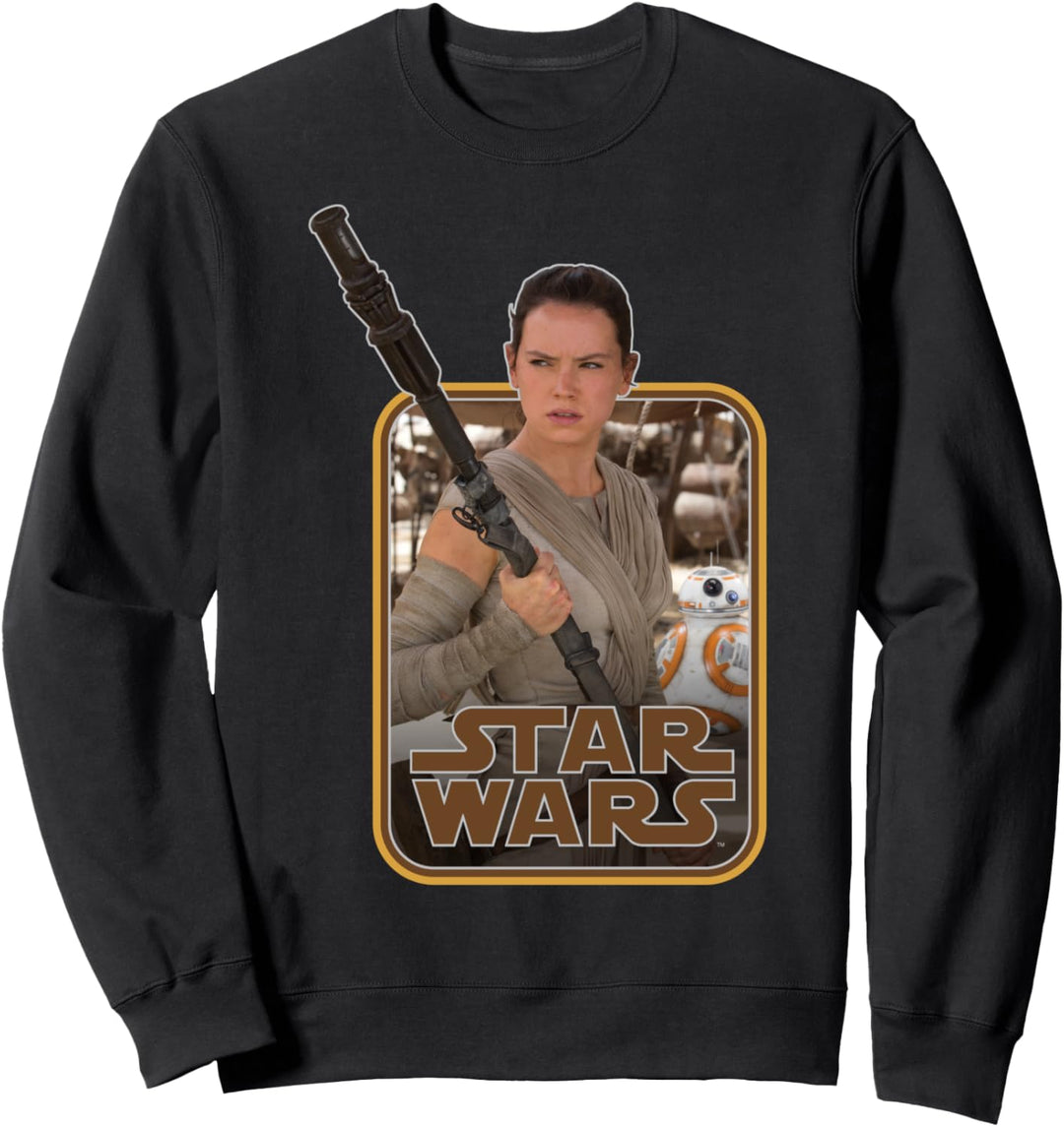 Star Wars The Force Awakens Rey And BB-8 Sweatshirt