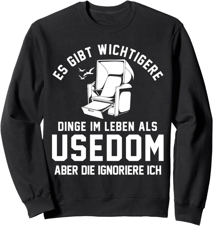 Usedom Sommerurlaub Reise Urlaub Ostsee Sweatshirt