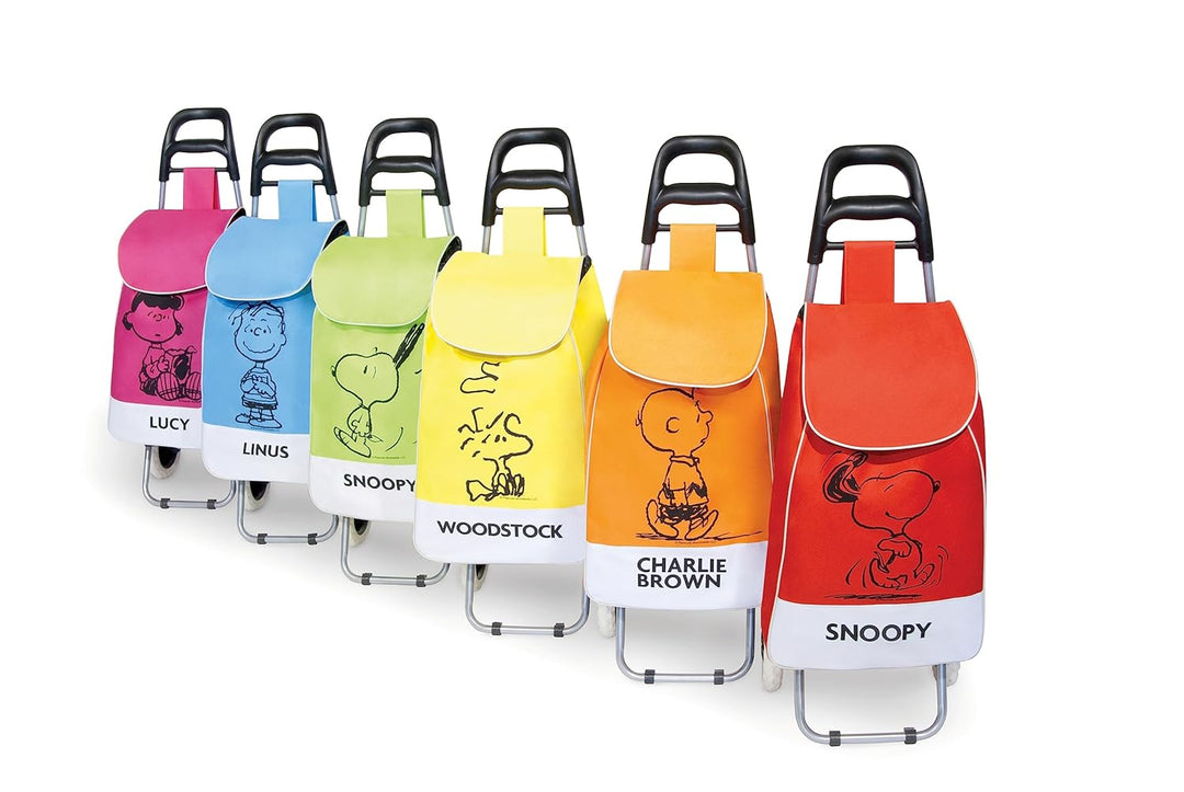 Merry Christmas Einkaufstrolley 38 Lt rot Snoopy