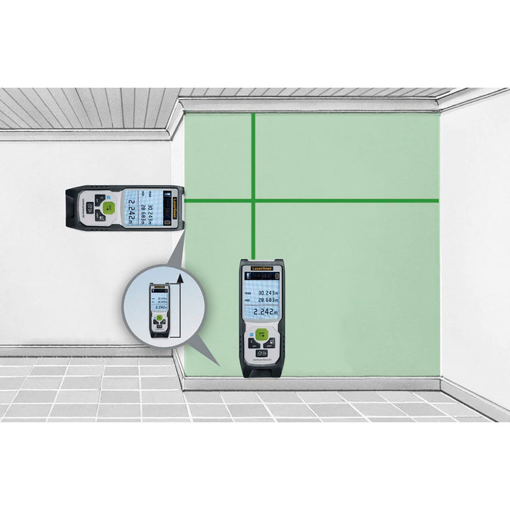 LASERLINER Laser-Entfernungsmesser grün LaserRange-Master Gi7 Pro
