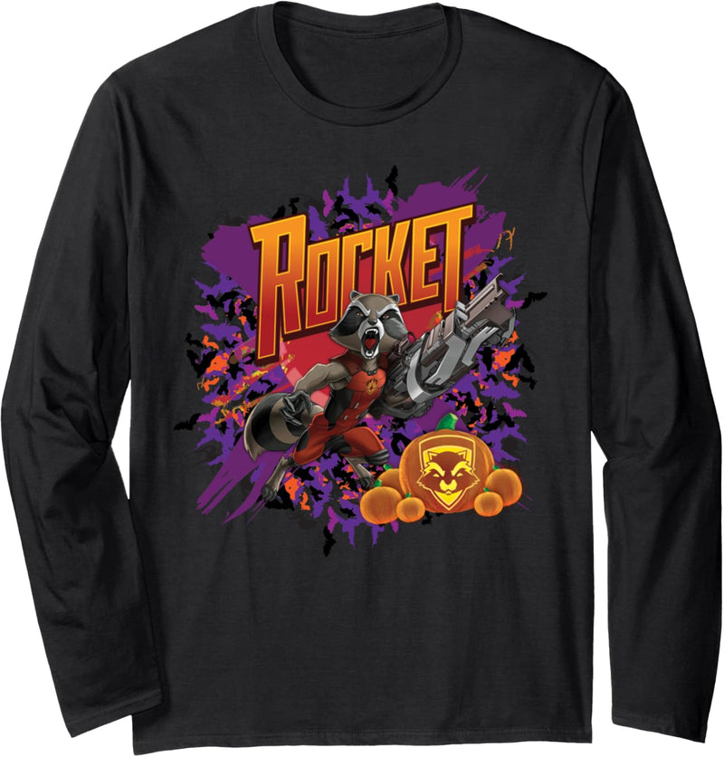 Marvel Guardians Of The Galaxy Rocket Halloween Langarmshirt