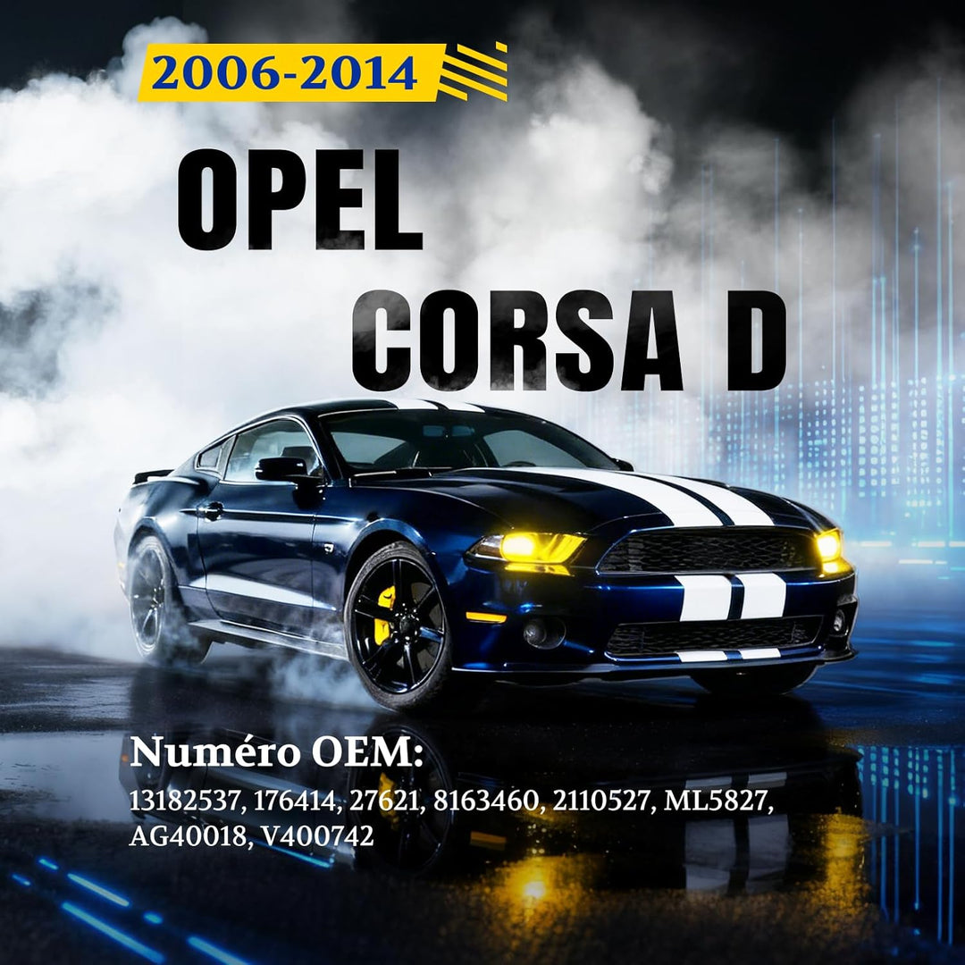 Arana 2x Heckklappe Dämpfer Gasdruckfeder kompatibel mit Vauxhall Corsa C F08 F68 W5L 2000-2009 Gasd
