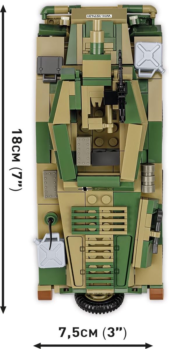 COBI 2288 Bausteine, Multicolor, ONE Size
