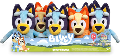 Bluey Giochi Preziosi weiches Plüschtier Bingo, ca. 20 cm hoch, mit Details wie im Cartoon, für Kind