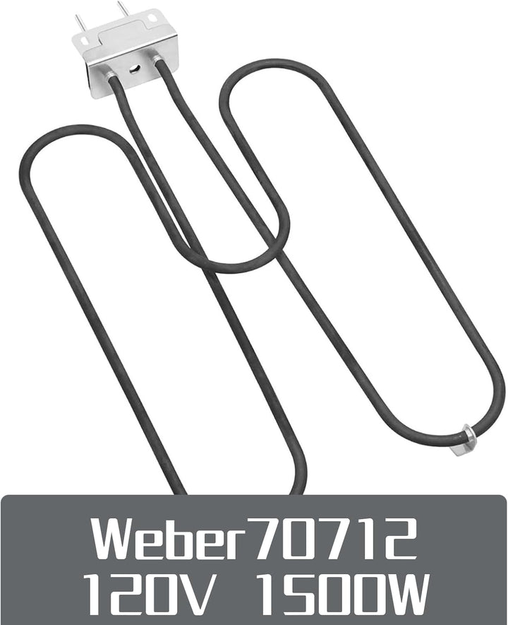 Kingsea 66816 Heizelemente für Grill, kompatibel mit Weber Q2400 Q240 55020001 Grill, Heizelement 23