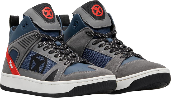 XPD Herren Moto-1 SneakersZertifizierte Motorrad-Sneaker 40 Blau, 40 Blau