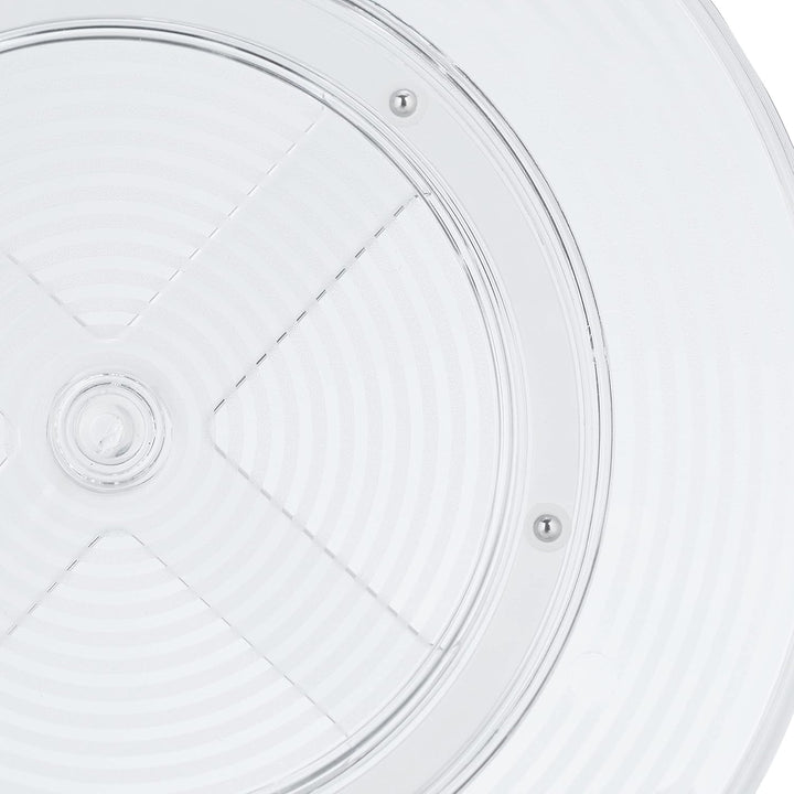 3 x Drehteller, D: 30 cm, Ordnungssystem für Küche und Bad, mit Rand, drehbarer Kühlschrank Organize