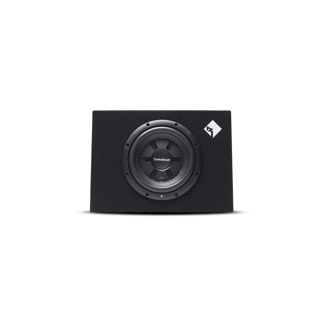 Rockford Fosgate Prime R2S Single-Bassreflexbox, 25,4 cm (10 Zoll) mit Subwoofer-Gehäuse Standardset