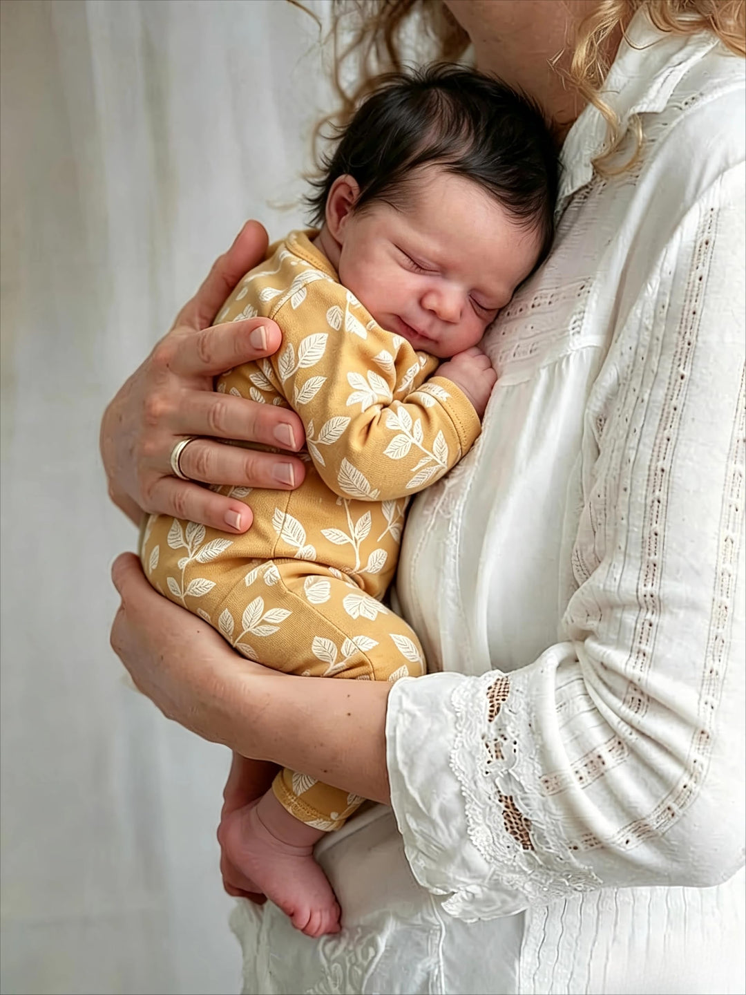 Zero pam Reborn Baby Puppen Vollsilikon Lebensecht-48CM Silikon Baby Junge Mit Haaren, Echte Baby Pu